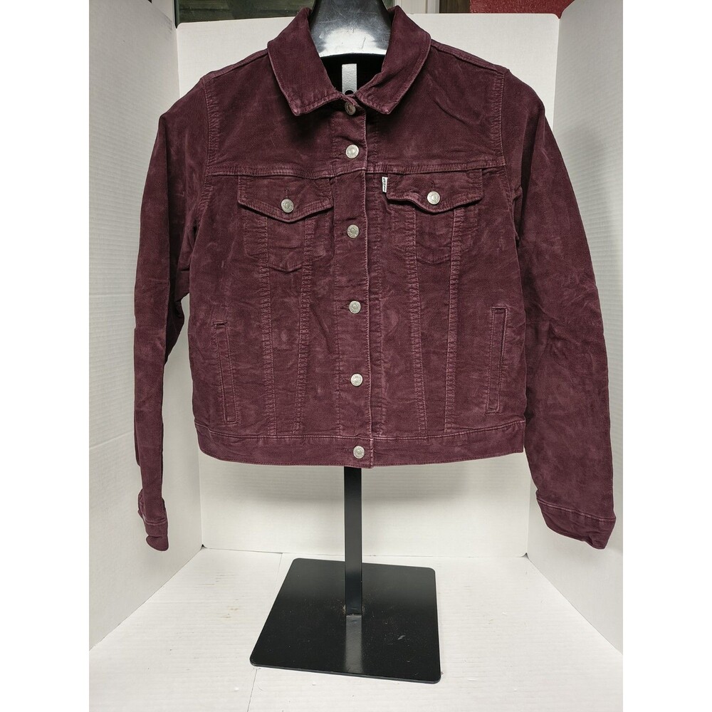Levi’s Moleskin / Velvet Trucker Jacket. Vintage Women's XL Retro